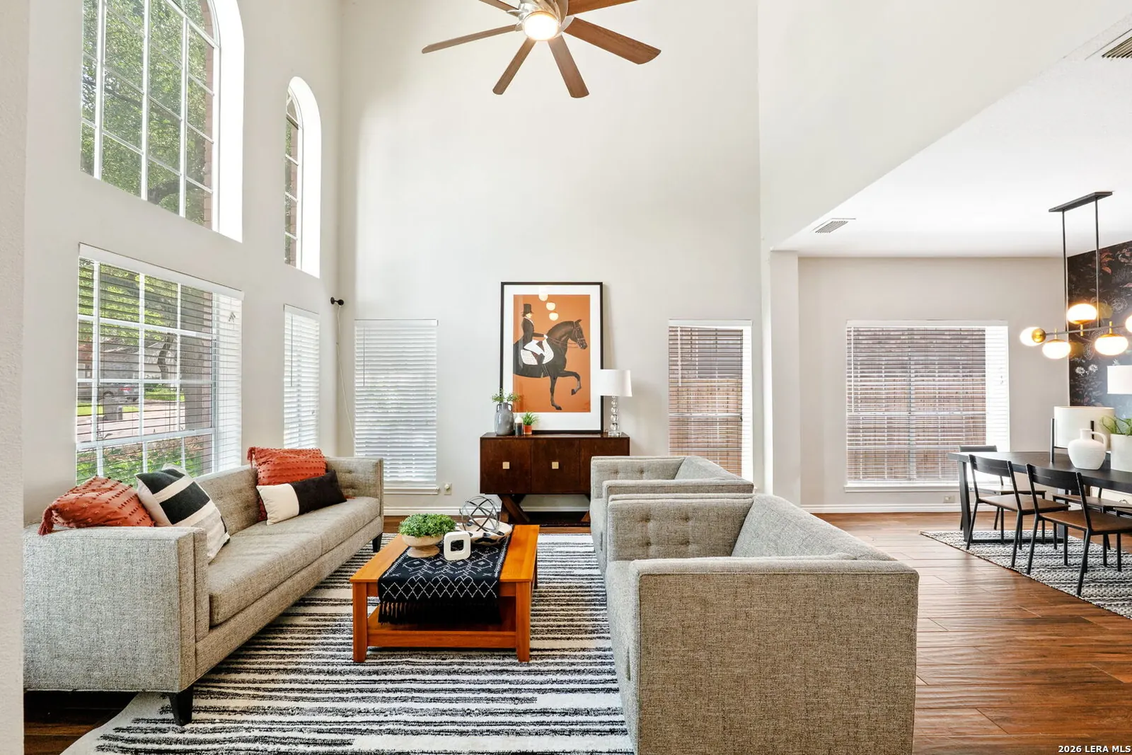 Staged living room by Vabulous Living Staging Co.